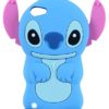 Blue Stitch Case for Apple iPod Touch 6th 5th Generation 3D Cartoon Animal Cute Soft Silicone Rubber Character Cover,Kawaii Animated Funny Cool Skin Cases for Kids Child Teens Guys Girl(Touch 6/5th)